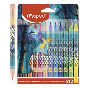 Maped Dragon Kindermarker – 12 Farben
